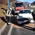 Auffahrunfall auf Brennerstaatsstraße bei neuer Brücke