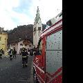 Verkehrsunfall im Dorfzentrum von Waidbruck