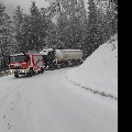 Verkehrschaos durch heftige Schnefälle