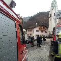 Verkehrsunfall im Dorfzentrum von Waidbruck