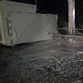 Brand bei Tankstelle südlich von Kollmann