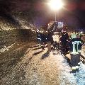 Fahrzeug landet auf dem Dach