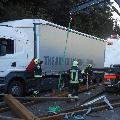 Lkw-Unfall auf der Brennerautobahn
