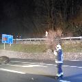 Felssturz auf die Brennerstaatsstraße bei Waidbruck