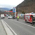 Verkehrsunfall südlich von Kollmann