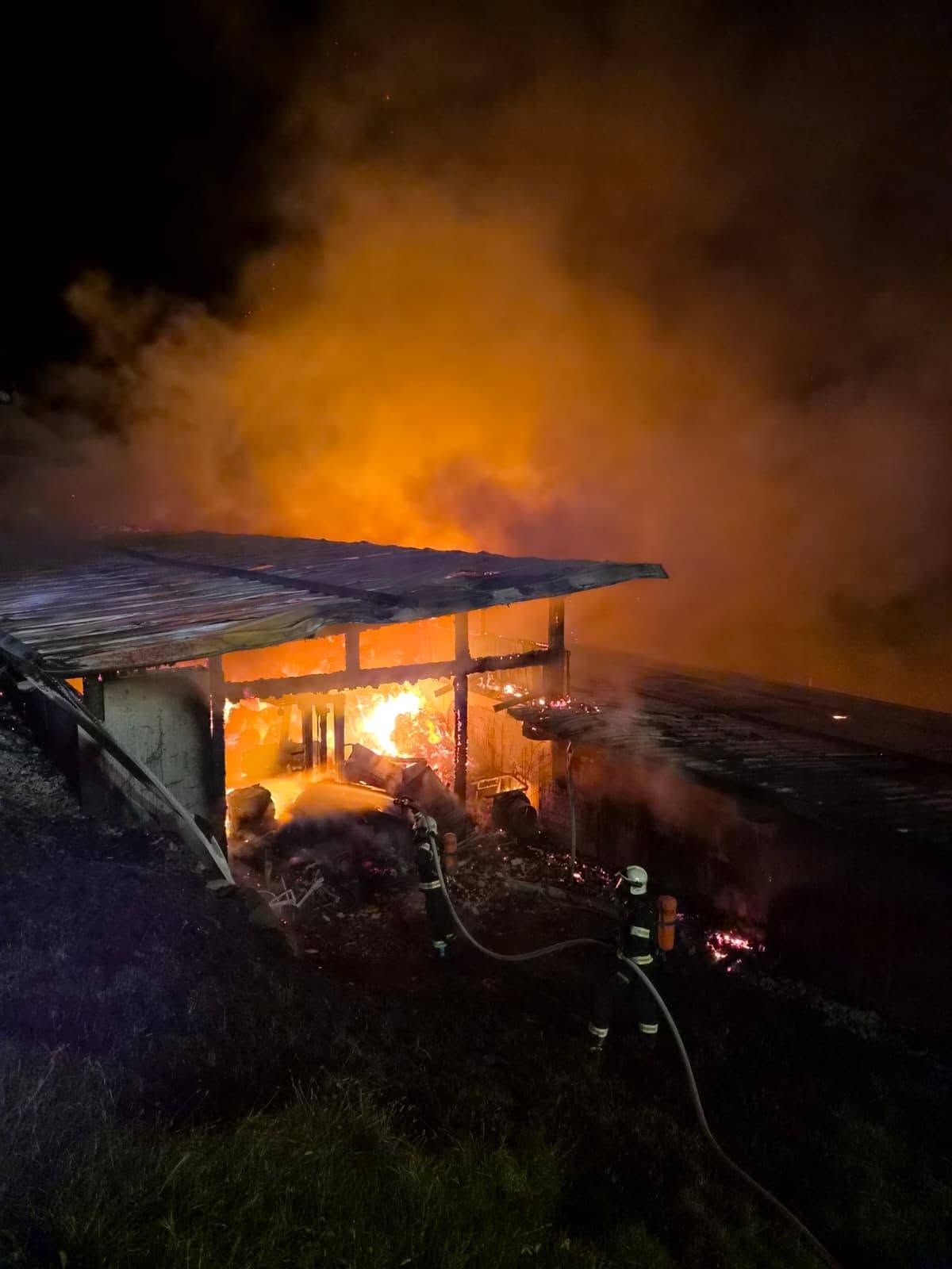 Großbrand in Lengstein